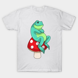 Frog with Mushroom T-Shirt